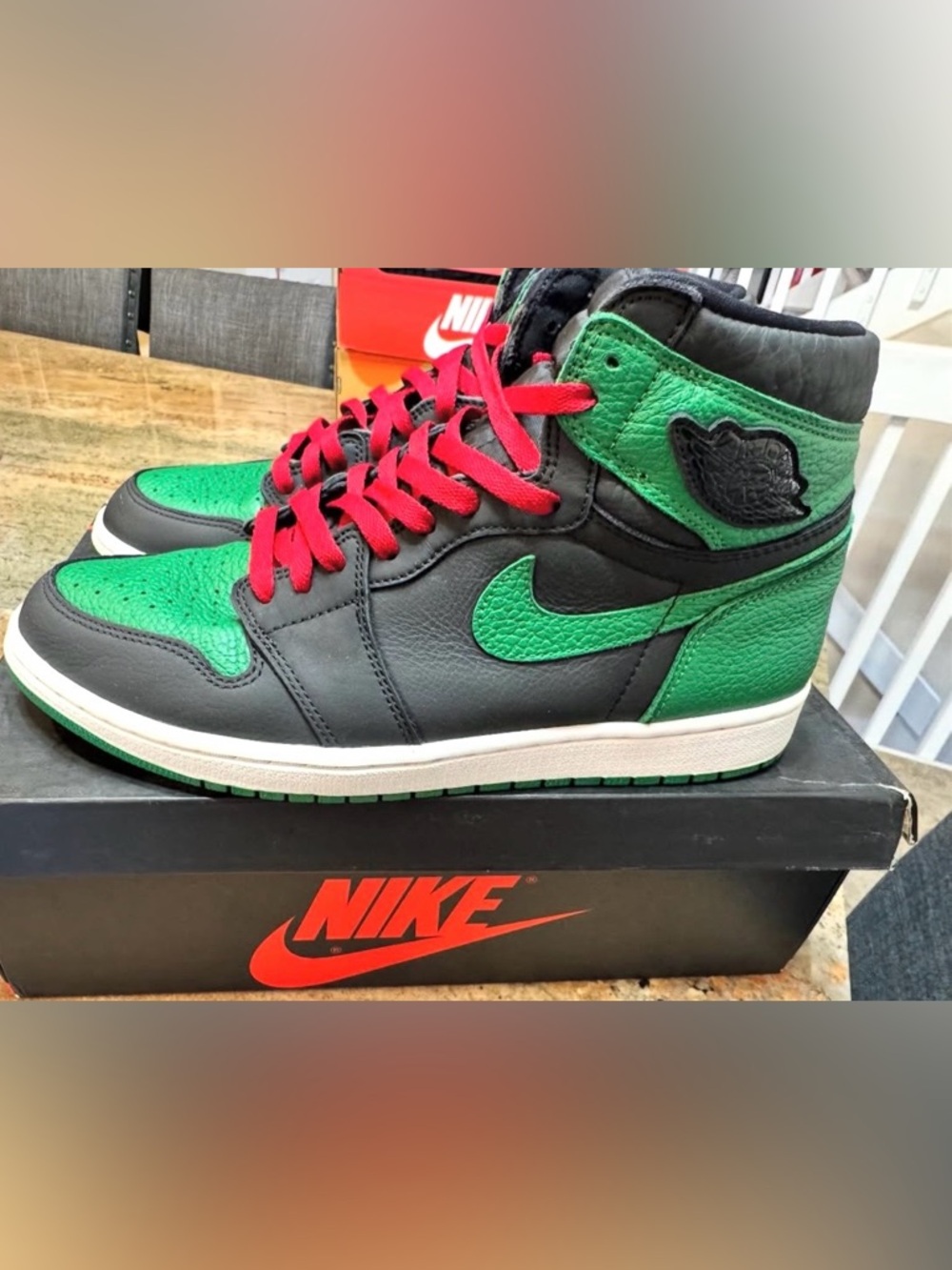 Jordan 1 High Pine Green, Size 11.5 Men’s. Used, Excellent Condition